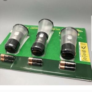 Cascade Mountain Tech 3-pack Aluminum Mini LED Pop up Lanterns great for…